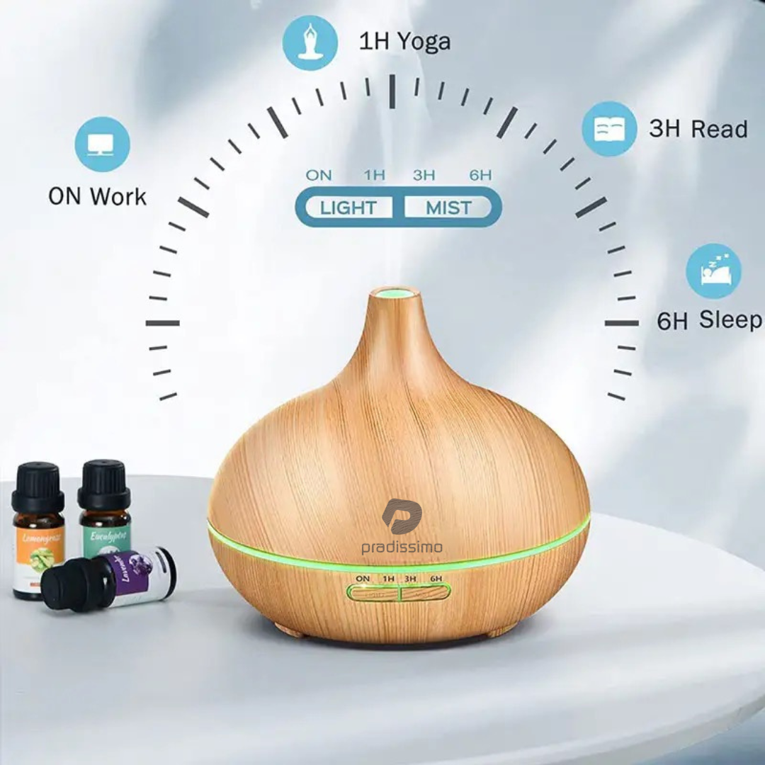 Aromatherapy Diffuser +10 Free Essential Oils